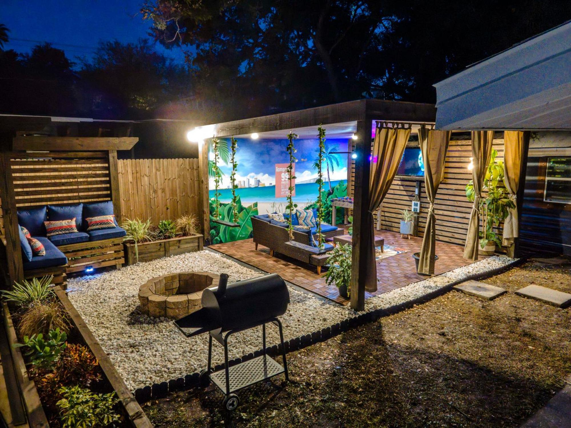 Luxury 5-Br House, Tampa Downtown With Cottage Ngoại thất bức ảnh